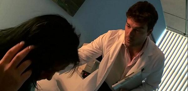  Brazzers - Doctor Adventures - The Bone Identity scene starring Angelina Valentine and Ramon